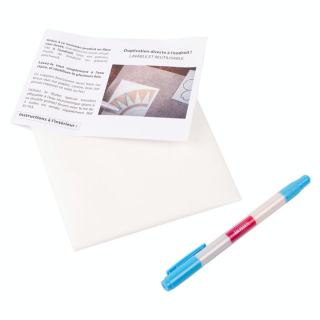Voile pour transfert de motif sur toile de broderie + Feutre - Bohin - Rougier et Plé