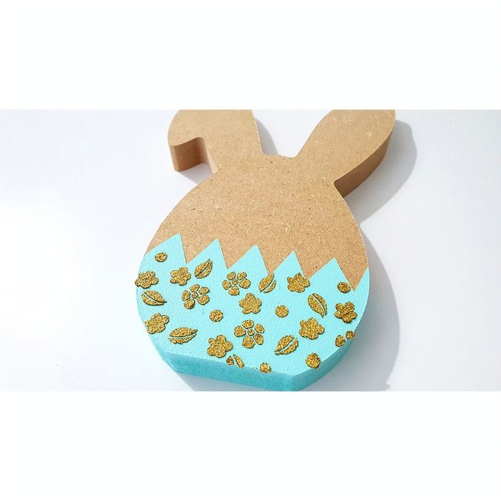 Support en médium Poule Ajourée 15 cm - Aladine - Rougier et Plé