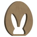 Support en médium Œuf Lapin 7,9 x 10 cm - Aladine - Rougier et Plé