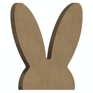 Support en médium Tête Lapin 7,8 x 10 cm - Aladine - Rougier et Plé