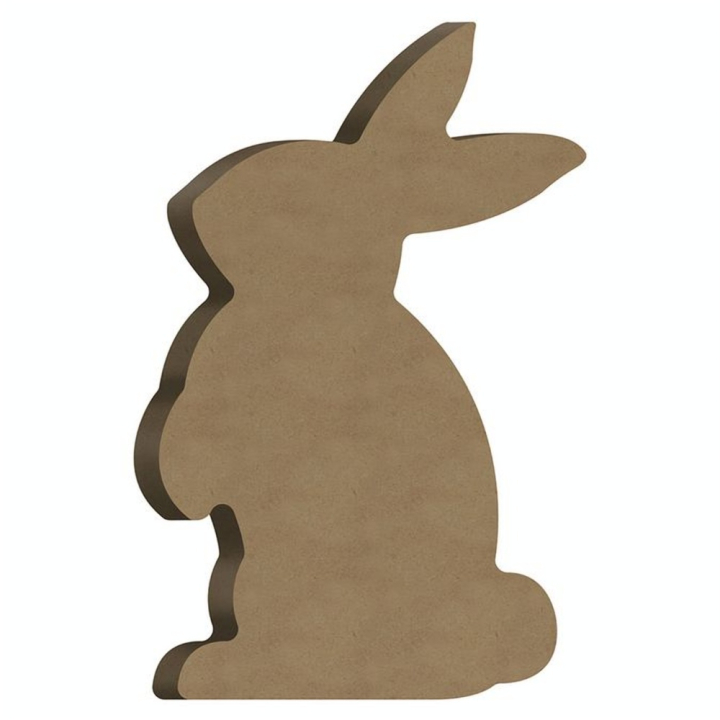 Support en médium Lapin Debout 10,8 x 17 cm - Aladine - Rougier et Plé