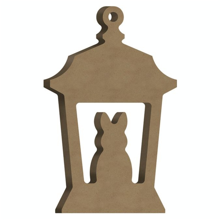 Support en médium Lanterne 11 x 18 cm - Aladine - Rougier et Plé