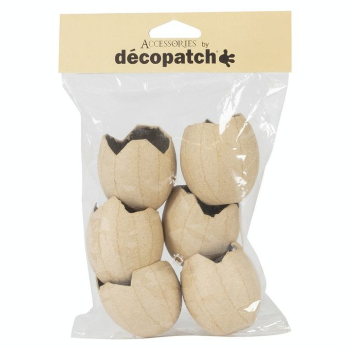 Objet en papier mâché Œufs cassés - Décopatch - Rougier et Plé