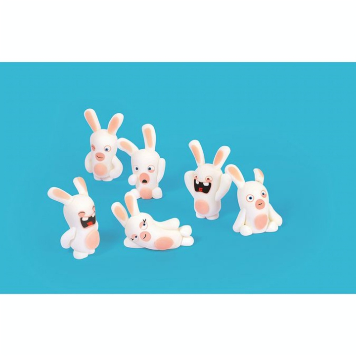 Mallette Fimo Kids Les Lapins Crétins - Graine Créative - Rougier et Plé