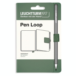Attache stylo pour carnet Pen Loop Olive - Leuchtturm1917 - Rougier et Plé