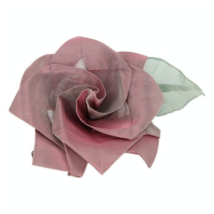 Bijou origami en métal Broche fleur - Oriami - Rougier et Plé