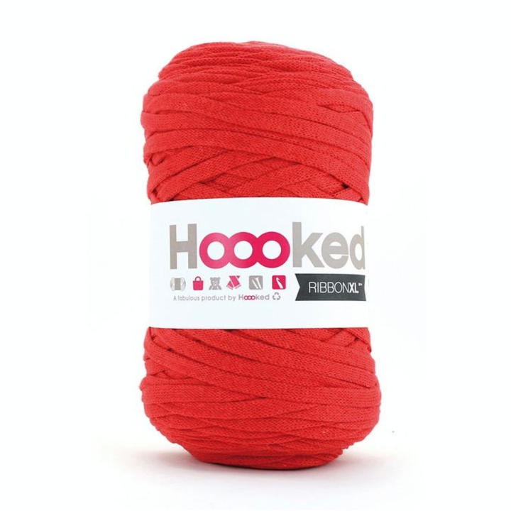 Fil recyclé tricot et crochet Ribbon XL - Hoooked - Rougier et Plé