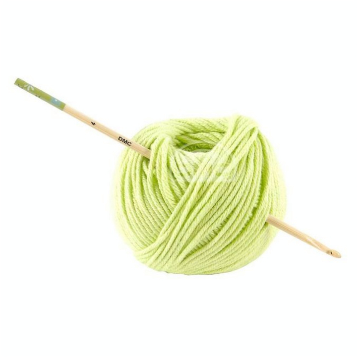 Crochet en bambou peint n°4 - DMC - Rougier et Plé