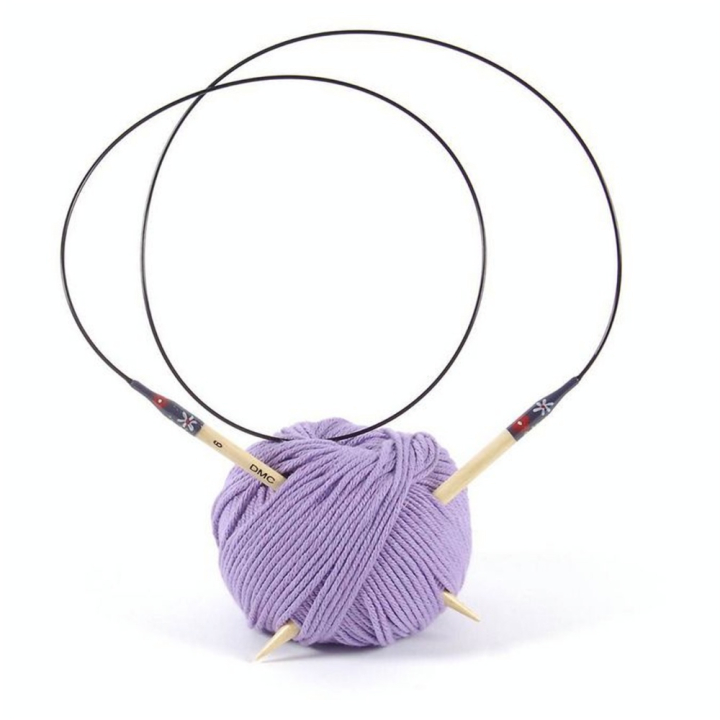 Aiguilles à tricoter circulaire n°6 - DMC - Rougier et Plé