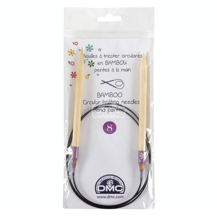 Aiguilles à tricoter circulaire n°8 - DMC - Rougier et Plé