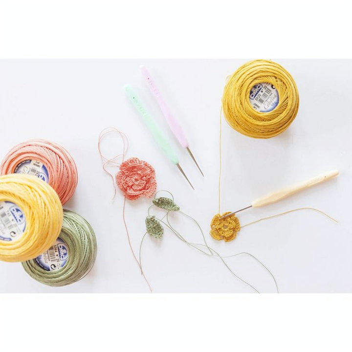 Crochet aluminium 0,5 mm - DMC - Rougier et Plé