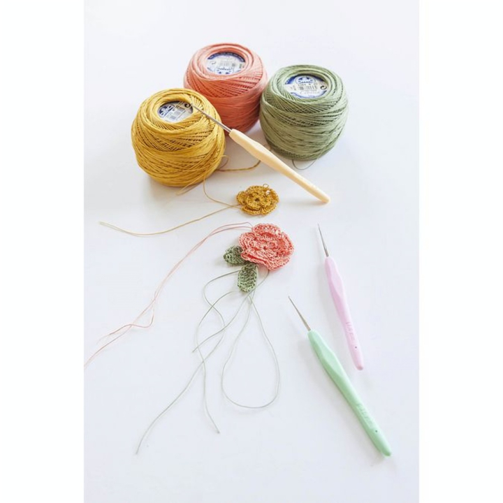 Crochet aluminium 0,75 mm - DMC - Rougier et Plé