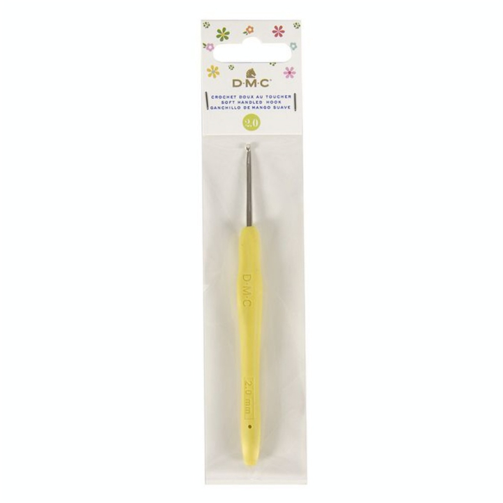 Crochet aluminium 2 mm - DMC - Rougier et Plé