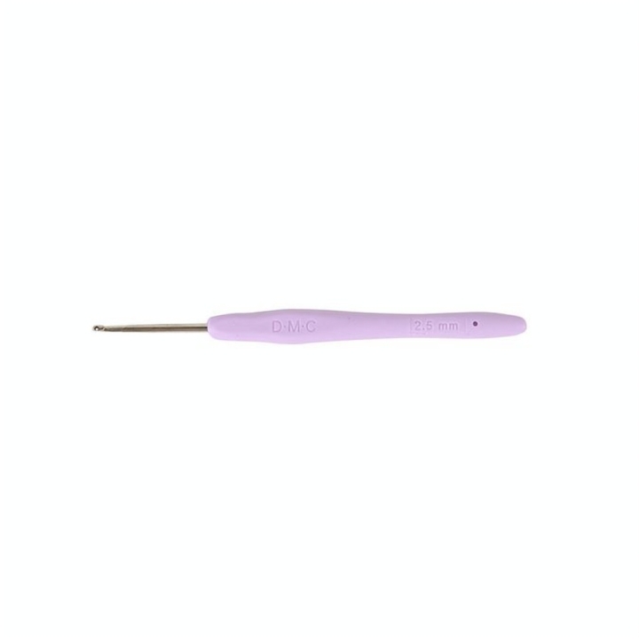 Crochet aluminium 2,5 mm - DMC - Rougier et Plé