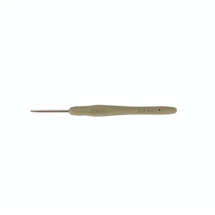 Crochet aluminium 3 mm - DMC - Rougier et Plé