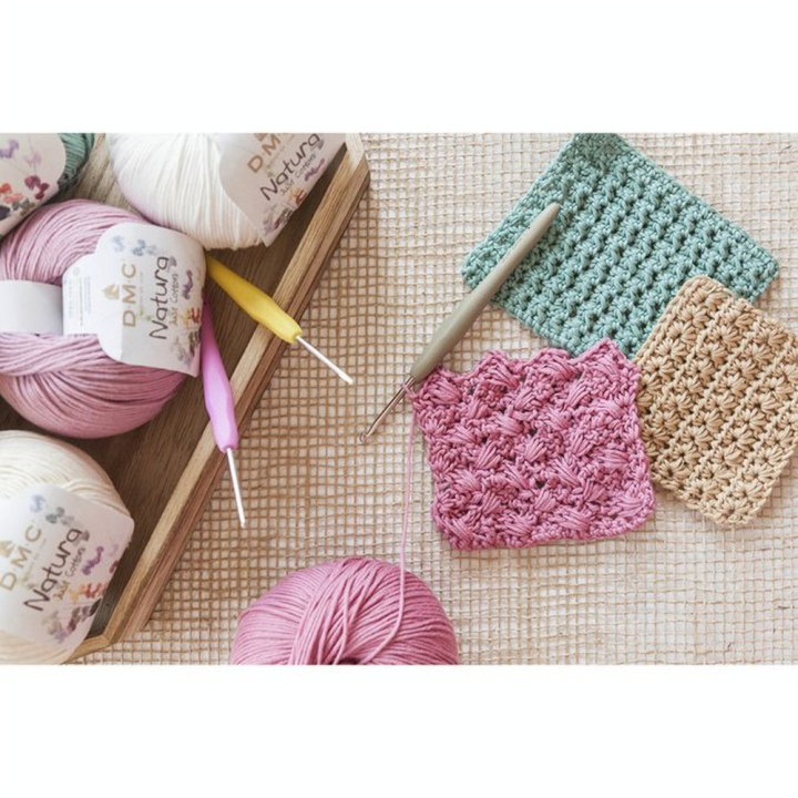 Crochet aluminium 3 mm - DMC - Rougier et Plé