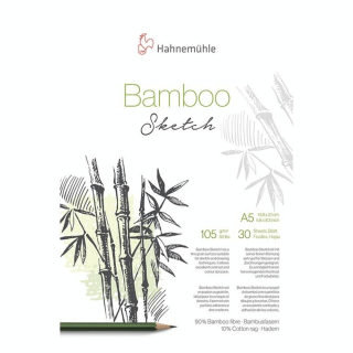 Bloc esquisse Bamboo 105 g/m² 30 feuilles - Hahnemühle - Rougier et Plé