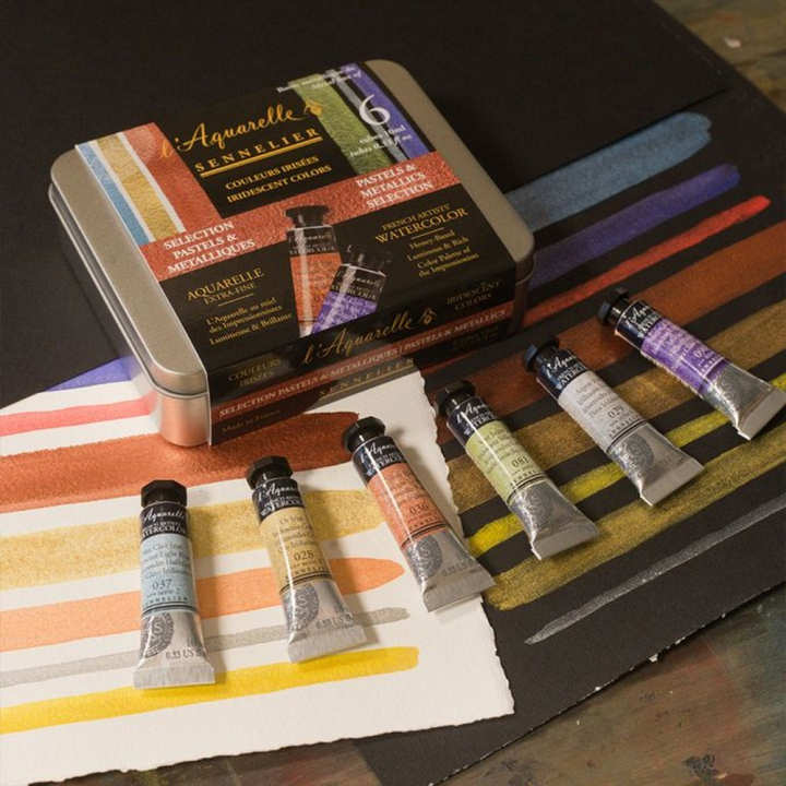 Aquarelle extra-fine au miel Irisée tube 10 ml - Sennelier - Rougier et Plé