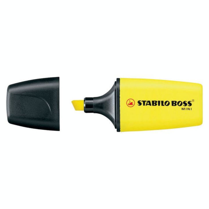 Surligneur mini BOSS set 3 couleurs - STABILO - Rougier et Plé