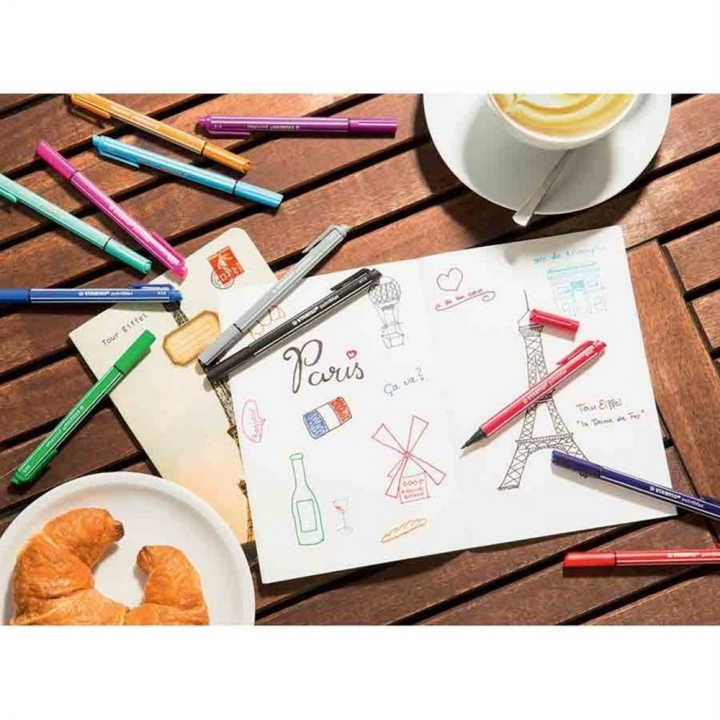 Feutre pointMax set pastel 4 pcs - STABILO - Rougier et Plé