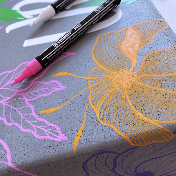 Marqueur acrylique FREE T100 - STABILO - Rougier et Plé