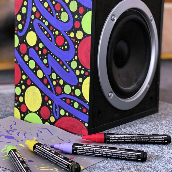Marqueur acrylique FREE T300 - STABILO - Rougier et Plé