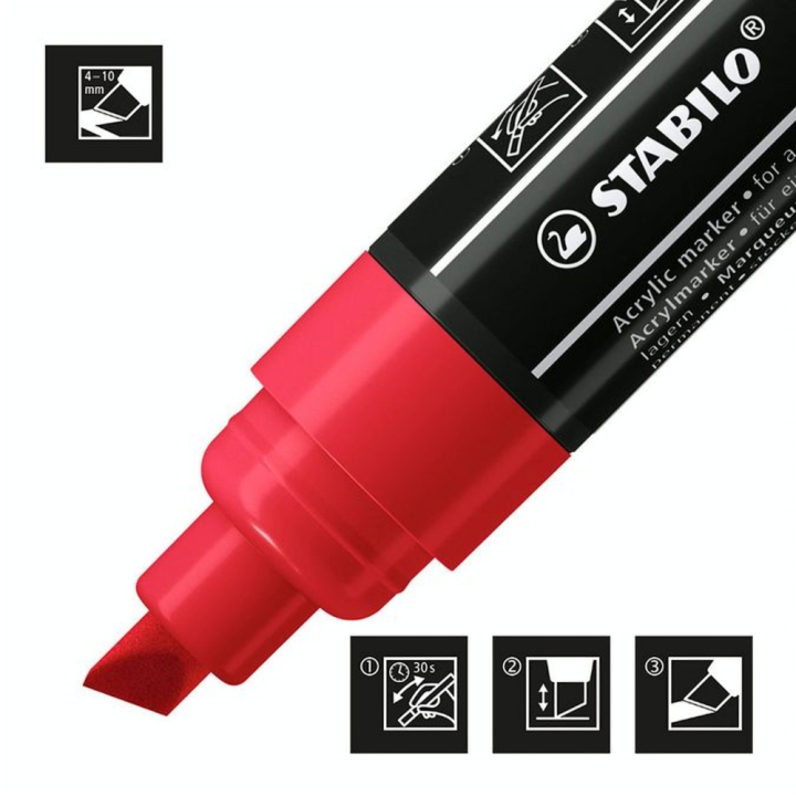 Marqueur acrylique FREE T800 - STABILO - Rougier et Plé