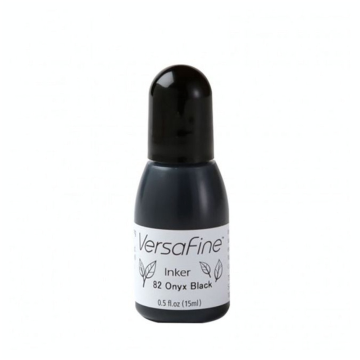 Recharge pour encreur VersaFine Onyx Black 15 ml - Tsukineko - Rougier et Plé