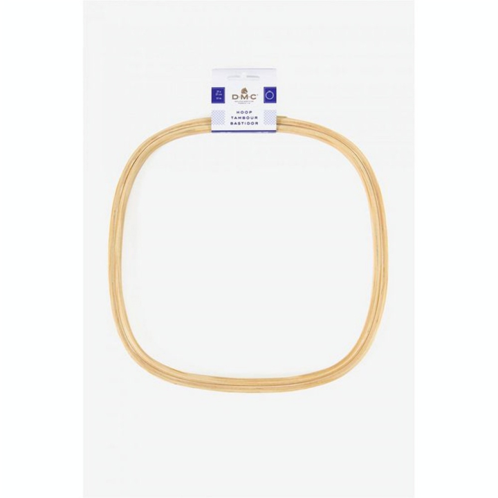 Tambour à broder carré 25 x 25 cm - DMC - Rougier et Plé