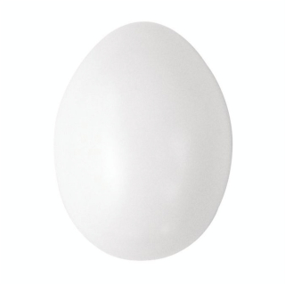 Œuf en plastique Ø 6 cm Blanc - Rayher - Rougier et Plé