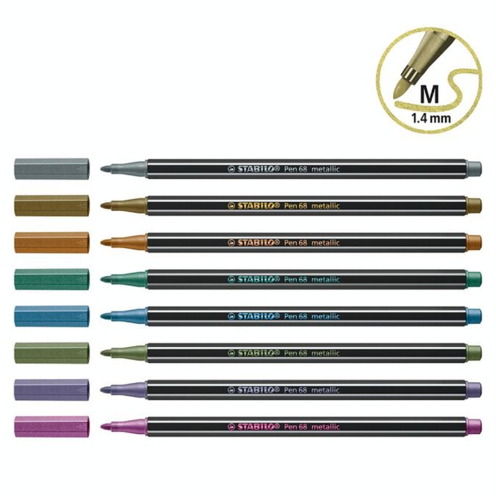 Feutre Pen 68 Metallic - STABILO - Rougier et Plé