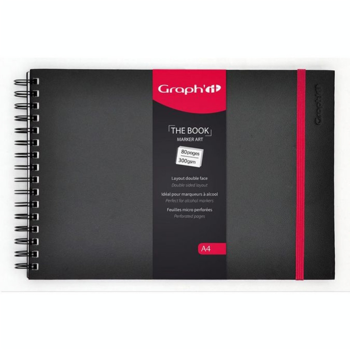 Carnet Layout The Book 300 g/m² 40 feuilles - Graph'it - Rougier et Plé