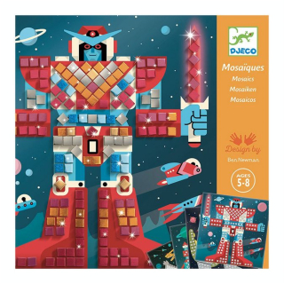 Coffret collage mosaïque Space battle - Djeco - Rougier et Plé