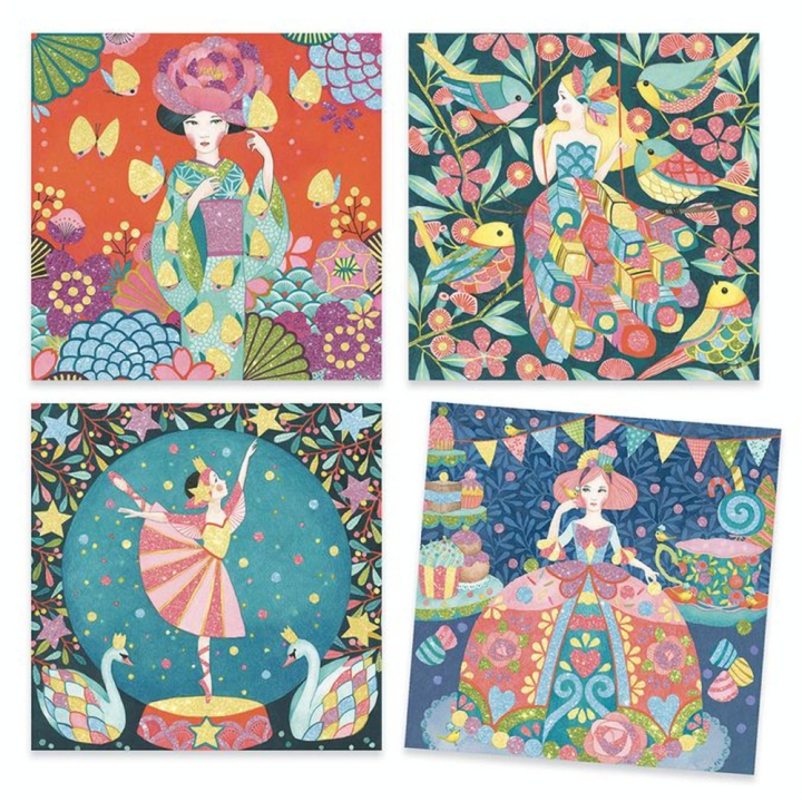 Tableau à pailleter Daydream - Djeco - Rougier et Plé