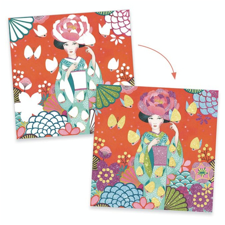 Tableau à pailleter Daydream - Djeco - Rougier et Plé