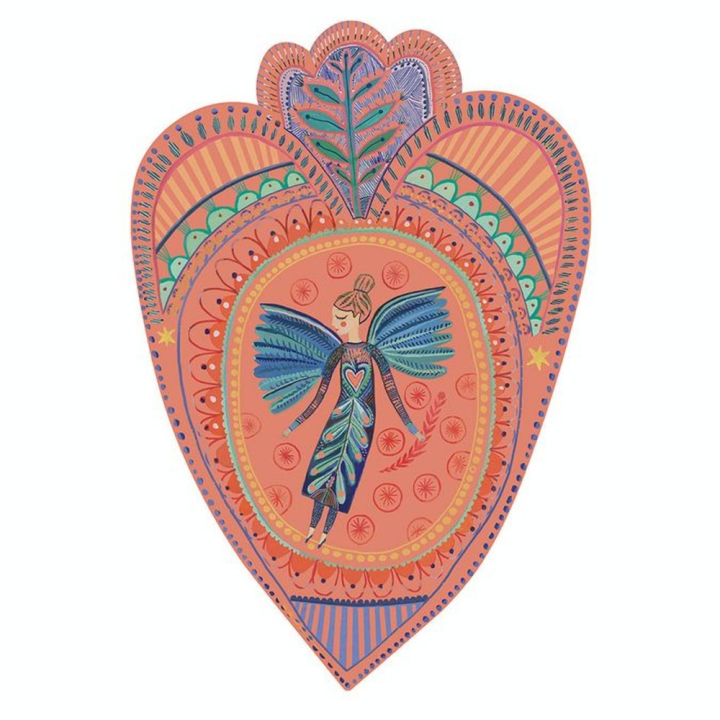 Carte à gratter Anges - Djeco - Rougier et Plé