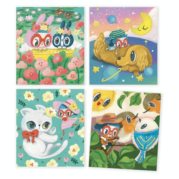 Kit broderie artistic amitiés - Djeco - Rougier et Plé