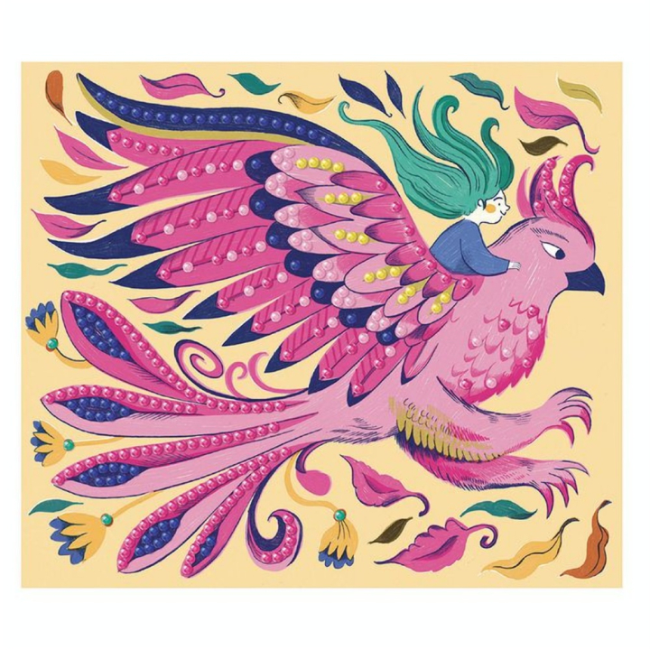Kit broderie artistic Légendes - Djeco - Rougier et Plé