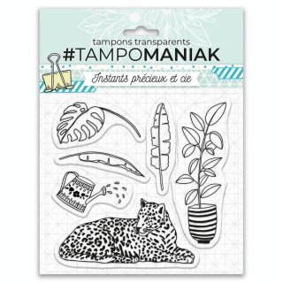 Tampons transparents Princesse de la jungle - Tampomaniak - Rougier et Plé