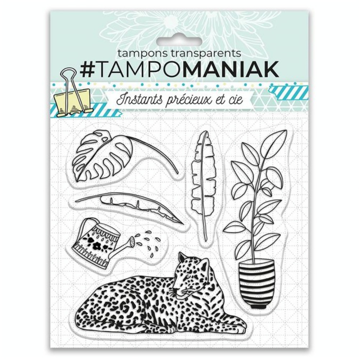 Tampons transparents Princesse de la jungle - Tampomaniak - Rougier et Plé