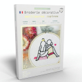Kit savoir-faire Broderie décorative Meilleures copines - French'Kits - Rougier et Plé