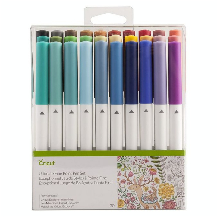 Stylos Premium Pointe fine Joy 0.4 mm 30 pcs - Cricut - Rougier et Plé