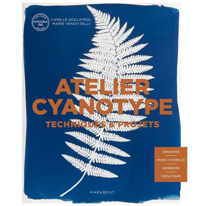 Livre Atelier Cyanotype Techniques et Projets - Marabout - Rougier et Plé