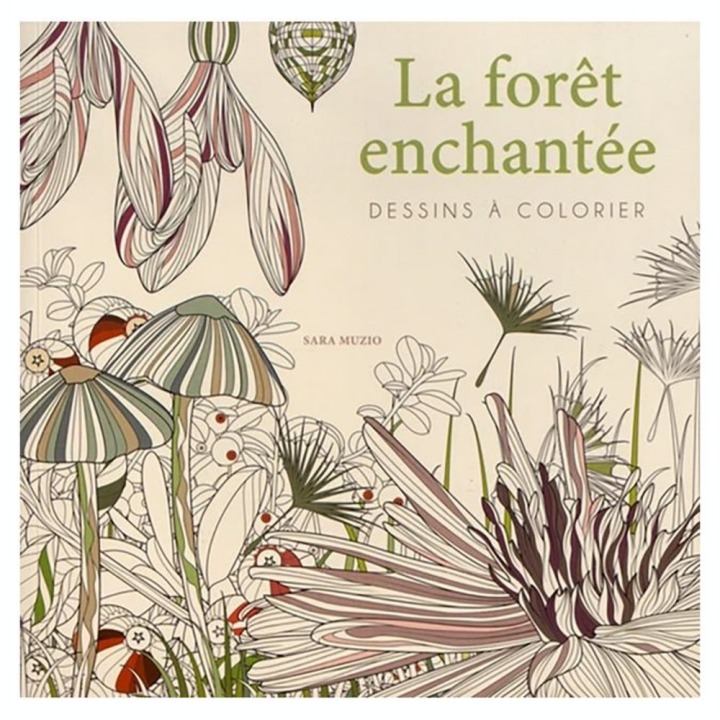 Livre de coloriage La Forêt enchantée - Editions White Star - Rougier et Plé