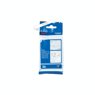 Ruban étiqueteuse 12 mm Doré sur blanc - Brother - Rougier et Plé