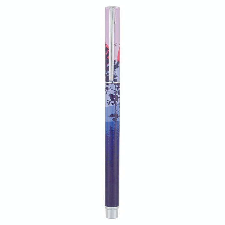 Stylo roller à cartouche Paysage Design aléatoire - Editions Oberthur - Rougier et Plé
