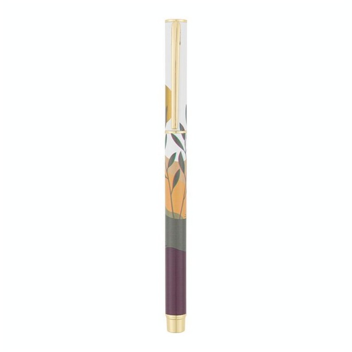 Stylo roller à cartouche Paysage Design aléatoire - Editions Oberthur - Rougier et Plé