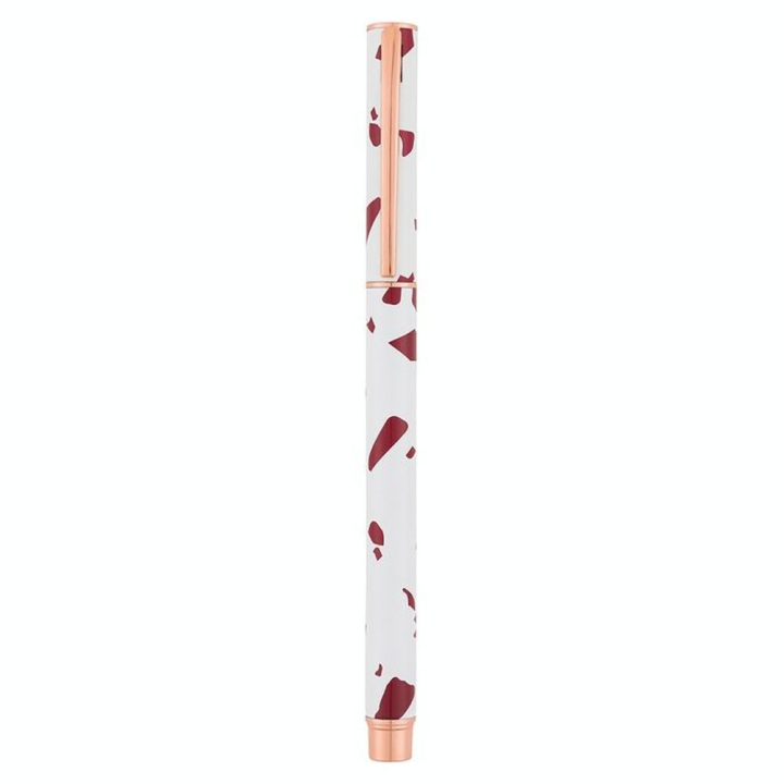 Stylo roller à cartouche Terrazzo Design aléatoire - Editions Oberthur - Rougier et Plé