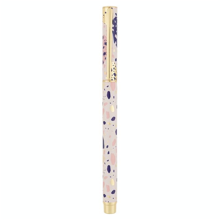 Stylo roller à cartouche Terrazzo Design aléatoire - Editions Oberthur - Rougier et Plé