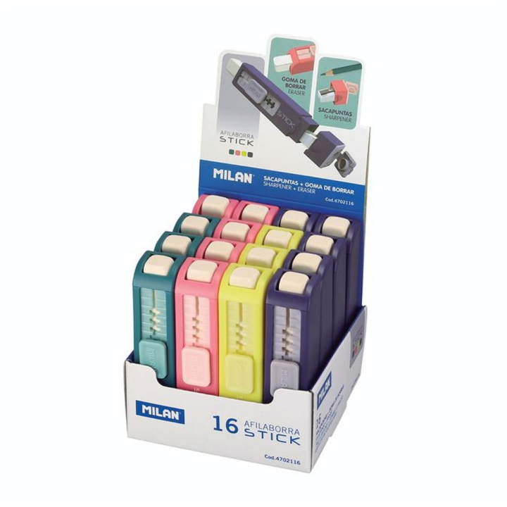 Taille-crayon + Gomme stick - MILAN - Rougier et Plé